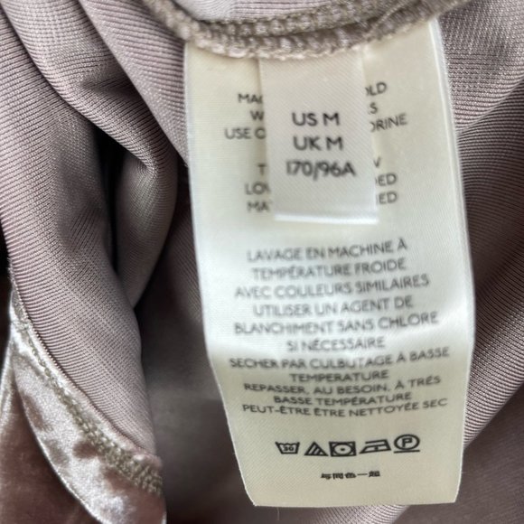 Free People Velvet Perfect Date Cowlneck Top Velvet NEW - Picture 7 of 7